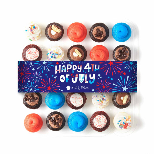 S'mores & Stripes Cupcakes | Baked by Melissa