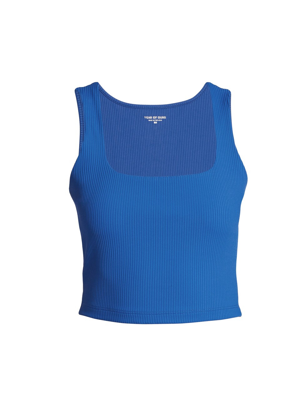 Women's Ribbed Active Tank Top - New Blue - Size Small | Saks Fifth Avenue