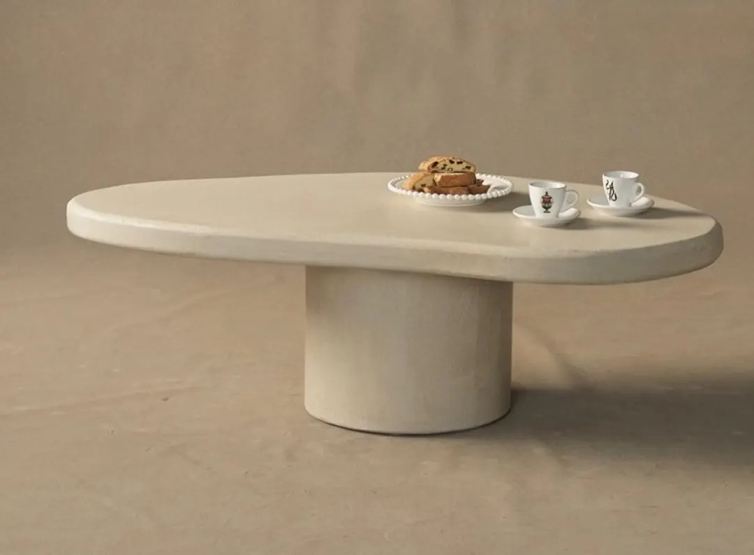 Solid Concrete Stone Coffee Table - Etsy UK | Etsy (US)