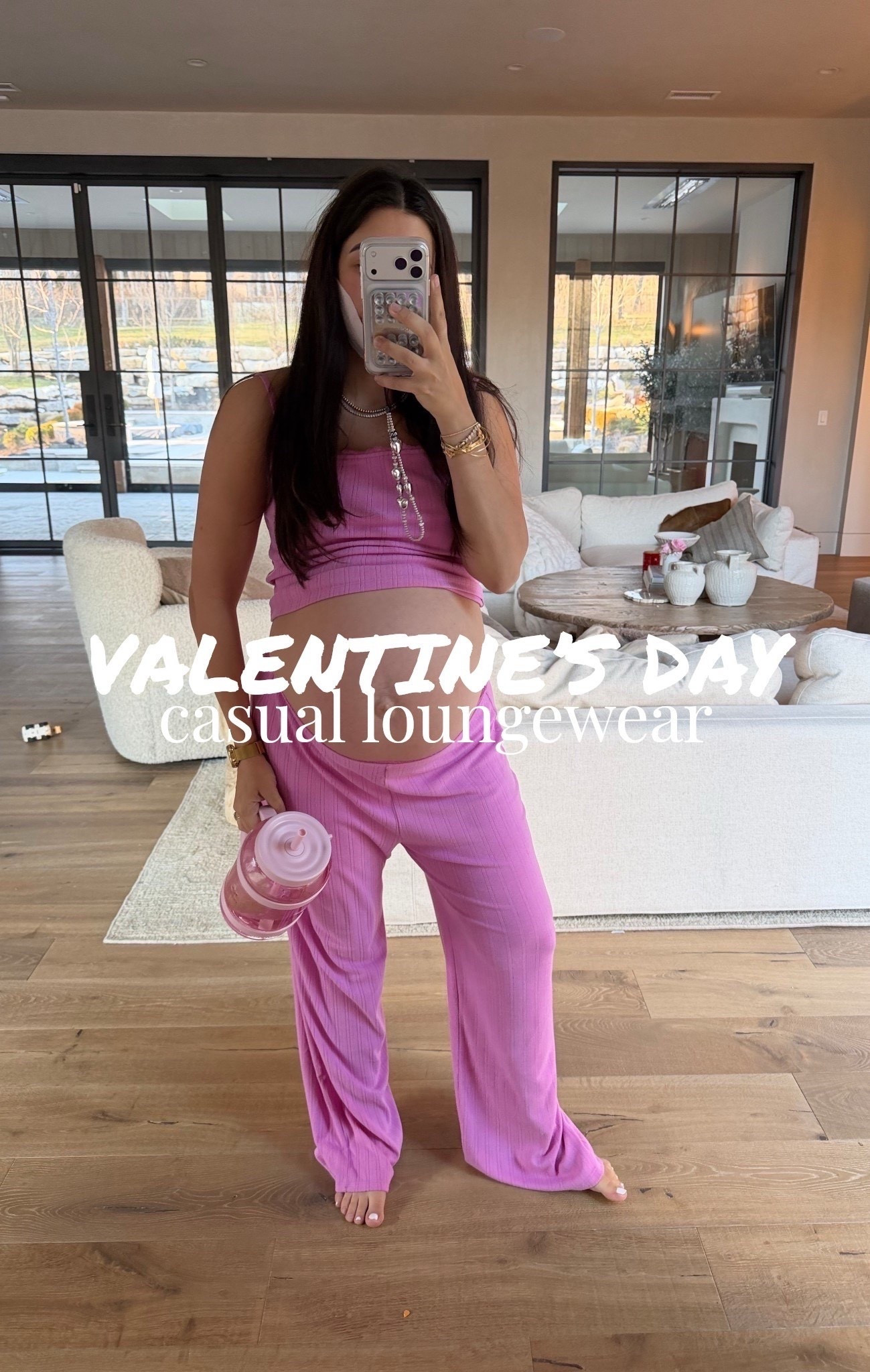 Top: large
Bottoms: large 

Have a code at the end of the month but if you wanted to snag now 💗

Valentine’s Day, casual Valentine’s Day look, casual loungewear, Abercrombie, a&f, sweatpants, loungewear, bump friendly, Nashville, mom of 3, Dede Raad, dress up buttercup

#LTKdayinmylife #LTKValentine #LTKootd
