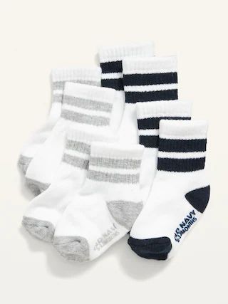 Unisex Crew Socks 4-Pack for Toddler &amp; Baby | Old Navy (US)