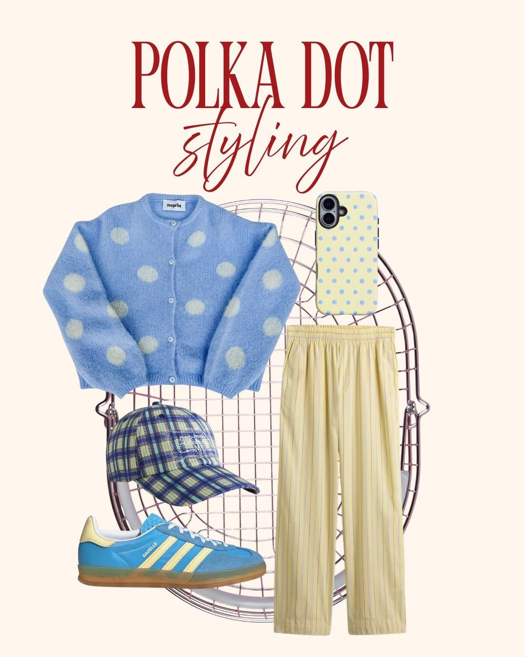 Styling the best polka dot pieces, so you don’t have to ⭐️
Cardigan is from Surprise Paris
Phone case is from Skinnydip

#LTKspring #LTKsummer #LTKuk