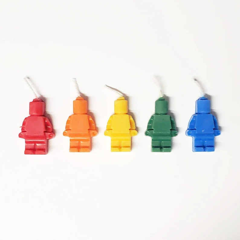 Lego-inspired Person Candle | Etsy (US)