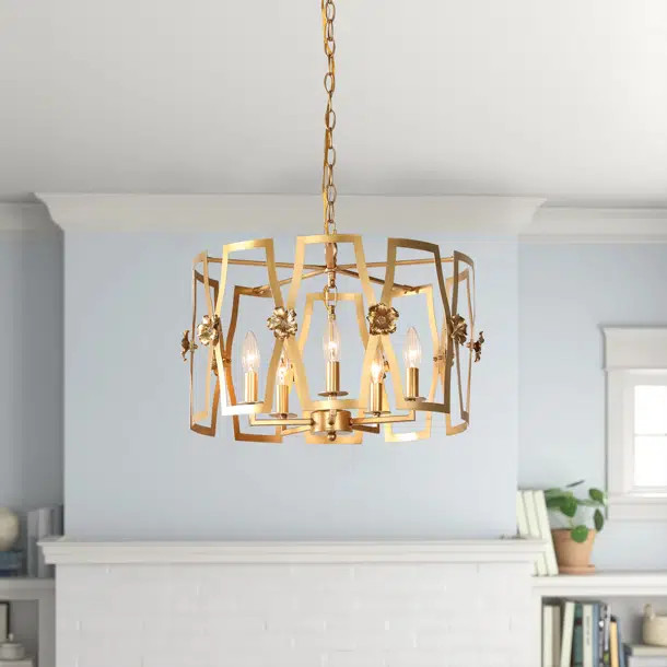 Anstice 4 - Light Dimmable Drum Chandelier | Wayfair North America