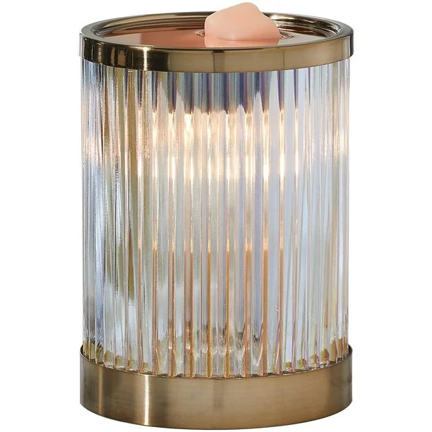 Better Homes & Gardens Full Size Wax Warmer, Ribbed Glass with Timer - Walmart.com | Walmart (US)