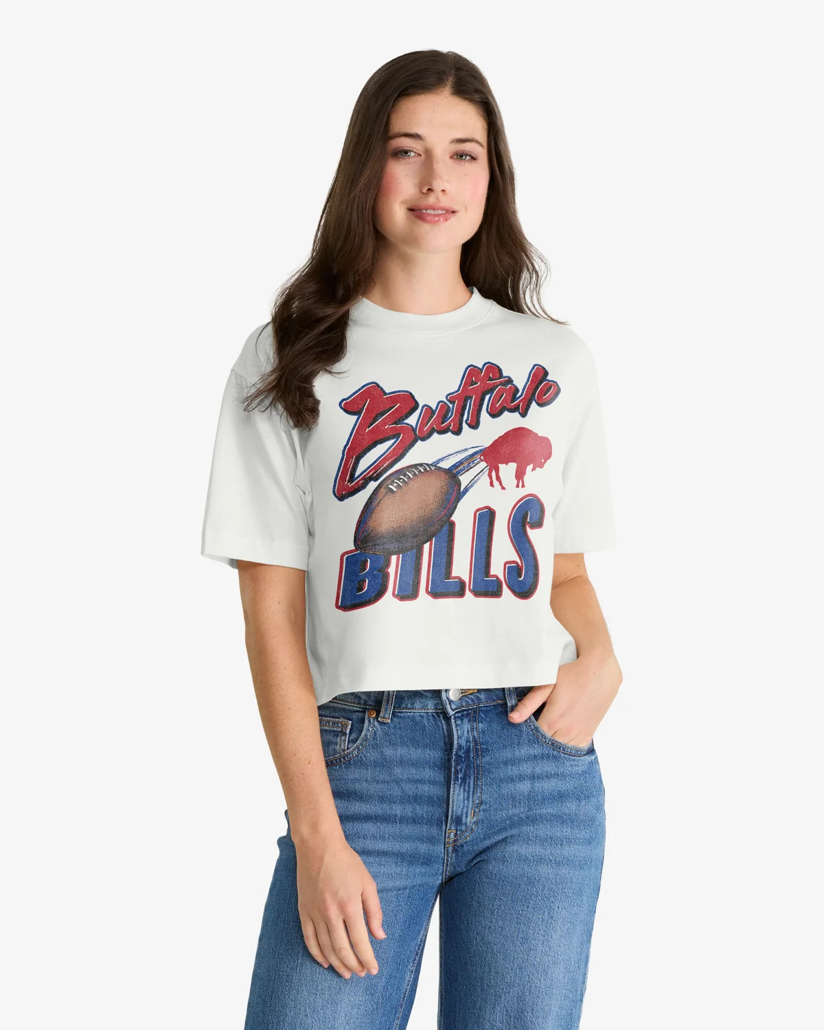 BUFFALO BILLS HISTORIC DIME TIME '47 REED CITY TEE WOMENS | '47Brand