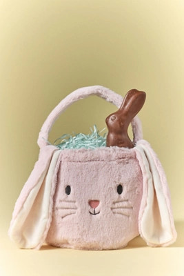 Mon Ami Fuzzy Bunny Easter Basket | Anthropologie (US)