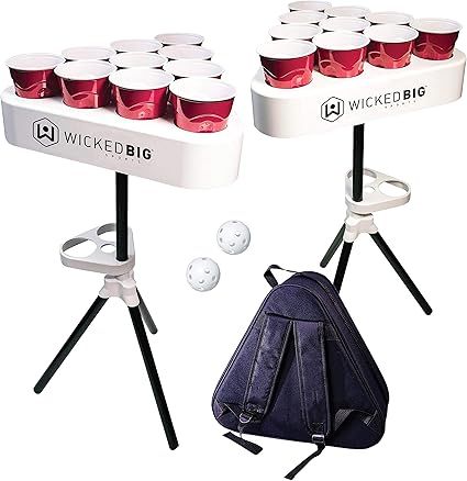Versapong Portable Beer Pong Table / Tailgate Game with Backpack Carry Case and Balls | Amazon (US)