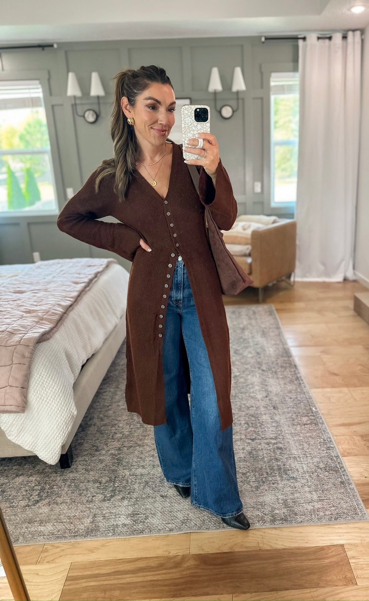 Hurry while this long line button down cardigan is still on sale! 

#LTKStyleTip #LTKFindsUnder50 #LTKSeasonal