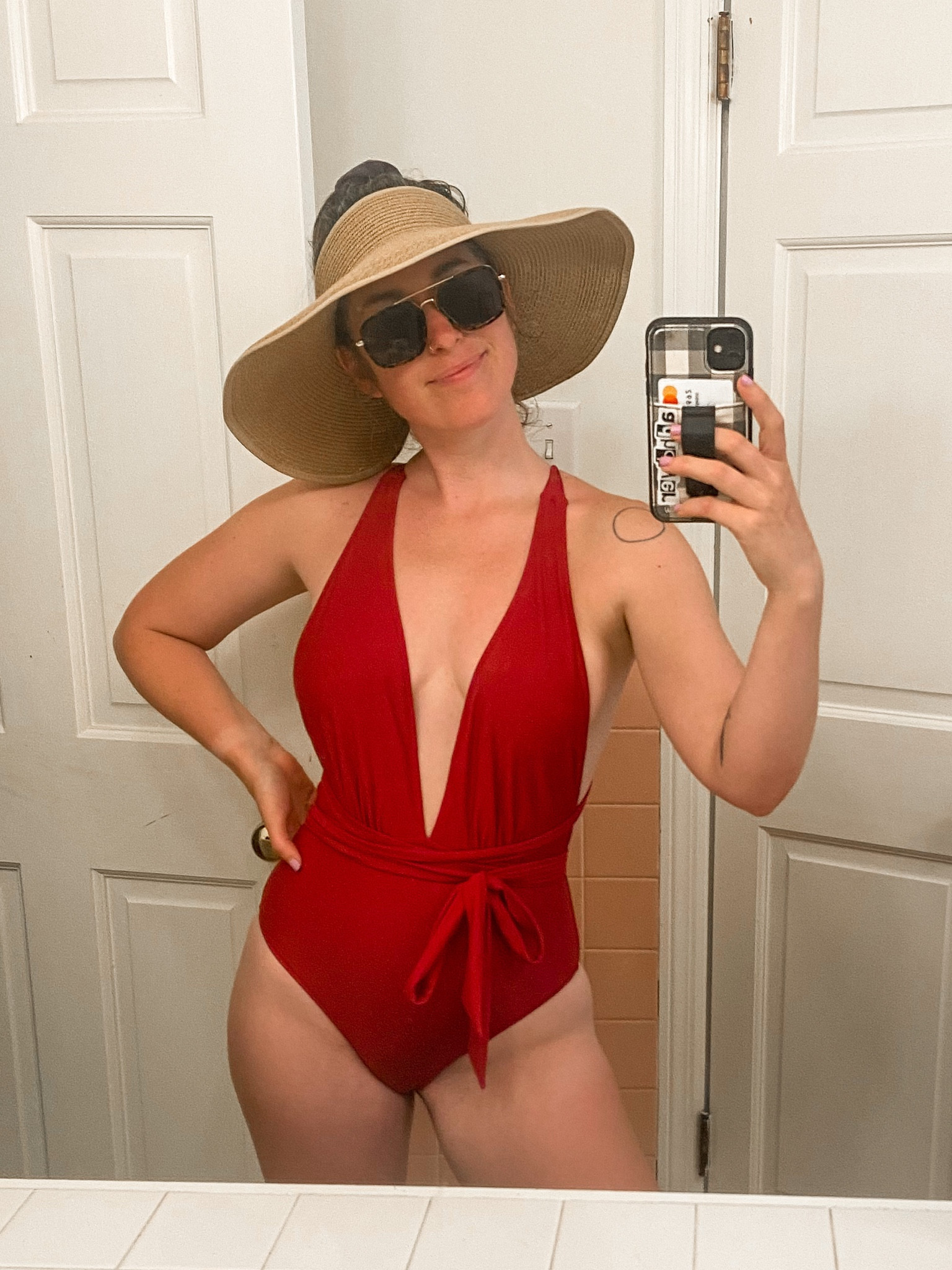 The number of ways you can rearrange the straps on this suit 🤯

#LTKSeasonal #LTKswim #LTKtravel