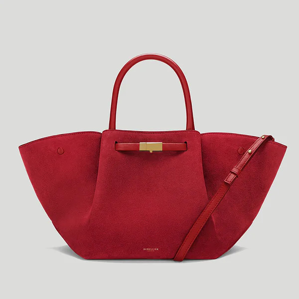 The Midi New York | Berry Red Suede | DeMellier | DeMellier
