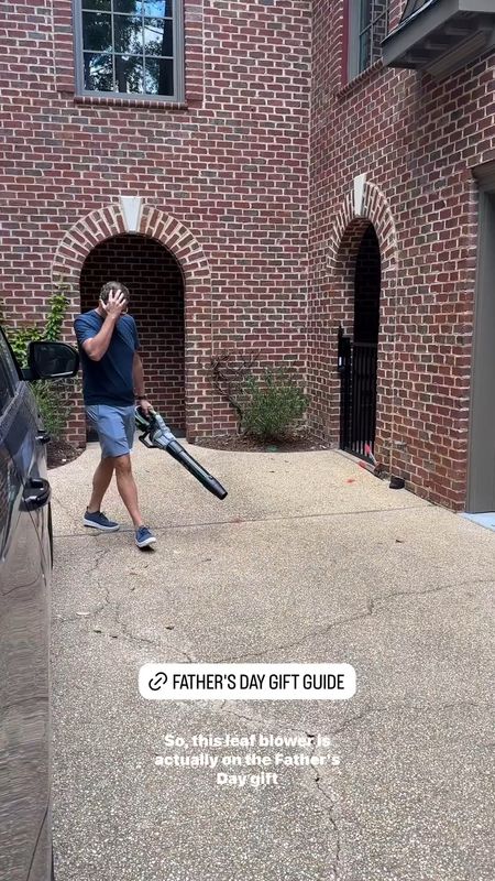 Why do dads love leaf blowers so much? 😂 this one was part of our Father’s Day gift guide, linked some of the items below, find the full guide at ChrisLovesJulia.com 

#LTKVideo #LTKMens #LTKGiftGuide