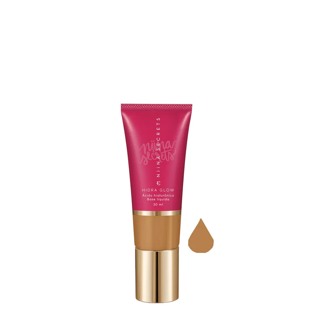 Base Líquida Natural Eudora Niina Secrets Hidra Glow 65 30 ml | Amobeleza (BR)