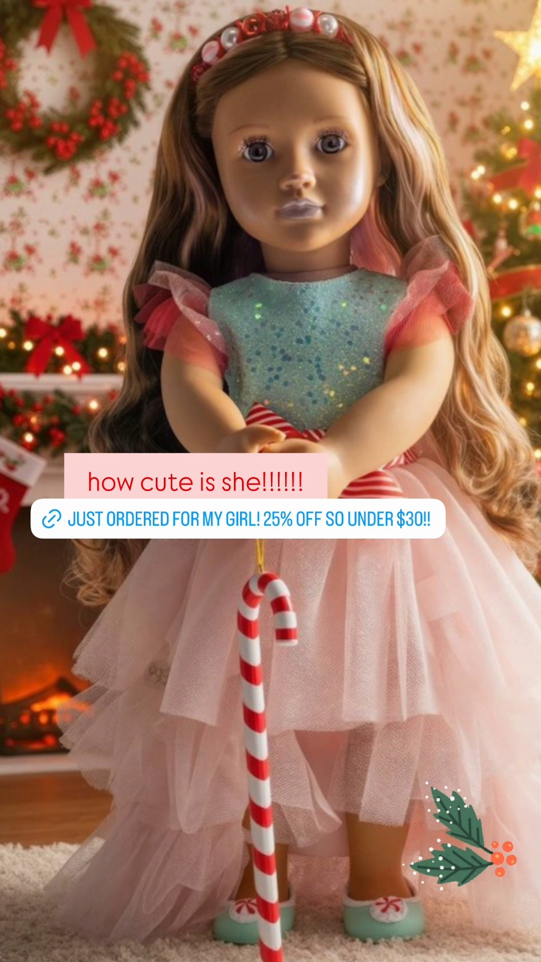 Our Generation American Girl doll Christmas look alike!! Holiday release dolls, target American girl doll collection, holiday 2025, girl mom, girls gift guide, toddler 4 5 6 7 8 year old girl gift ideas for Christmas 

#LTKKids #LTKGiftGuide #LTKHoliday