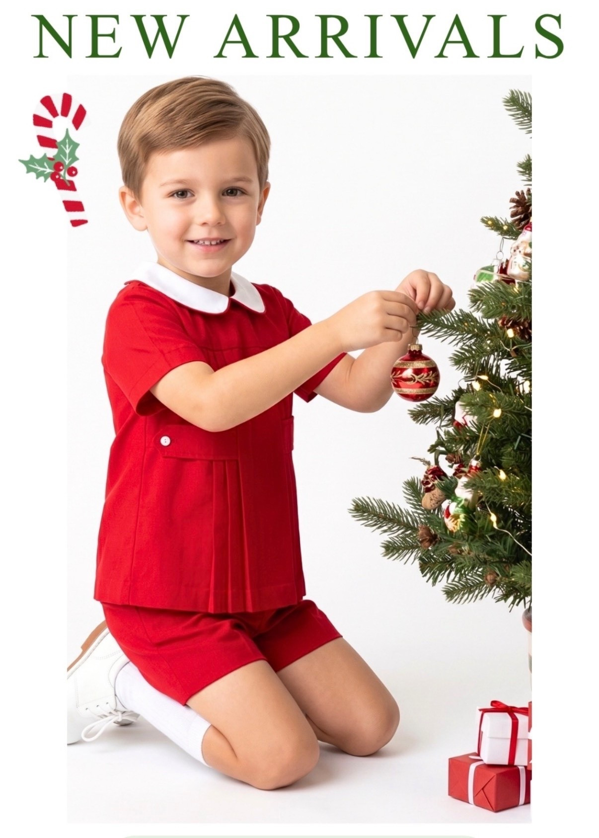 The sweetest little Christmas outfit for boys 🎄❤️ I absolutely love a classic red Christmas look, and this red corduroy short set is just precious! The Peter Pan collar, pleated details, and timeless style make it perfect for Christmas pictures, church, visits with Santa, holiday parties, and all of those special Christmas memories. 🎅🏻✨

Such a classic little boy outfit that will never go out of style. This one is definitely giving me all the nostalgic Christmas vibes! ❤️🎄

#christmasoutfit #boysChristmasoutfit #christmaskidsclothes #classicchildrensclothing #christmasstyle #holidayoutfit #lullabyset #christmas #christmastime #christmasstyle #christmasoutfits #christmasmagic #holiday #holidays #holidaystyle #kids #kid #kidsstyle #kidstyle #kidsclothes #kidsoutfits #toddlers #toddler #toddlerstyle #toddlersstyle #toddlerclothes #toddleroutfits #toddlerfashion #baby #babyclothes #babystyle #babyfashion #boy #boyclothes #boystyle #girl #girlclothes #girlstyle #santa #plaid #red #bow #smocked #smocking #fallstyle #winterstyle #family #familyphoto #familystyle #classic #classicstyle

#LTKKids #LTKBaby #LTKSeasonal