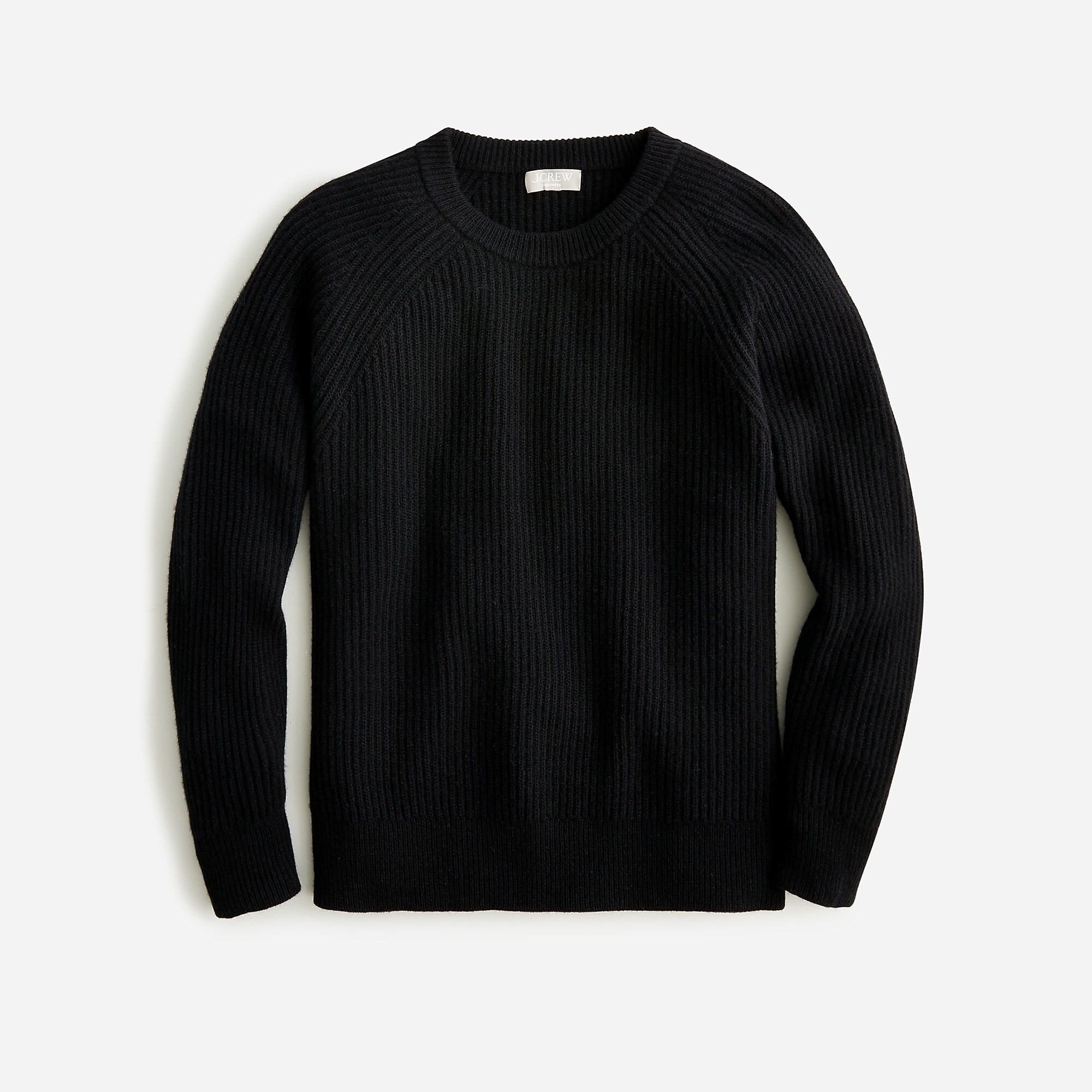 Ribbed cashmere oversized crewneck sweater | J. Crew US