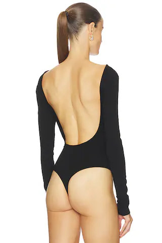 Celine Bodysuit in Black | Revolve Clothing (Global)