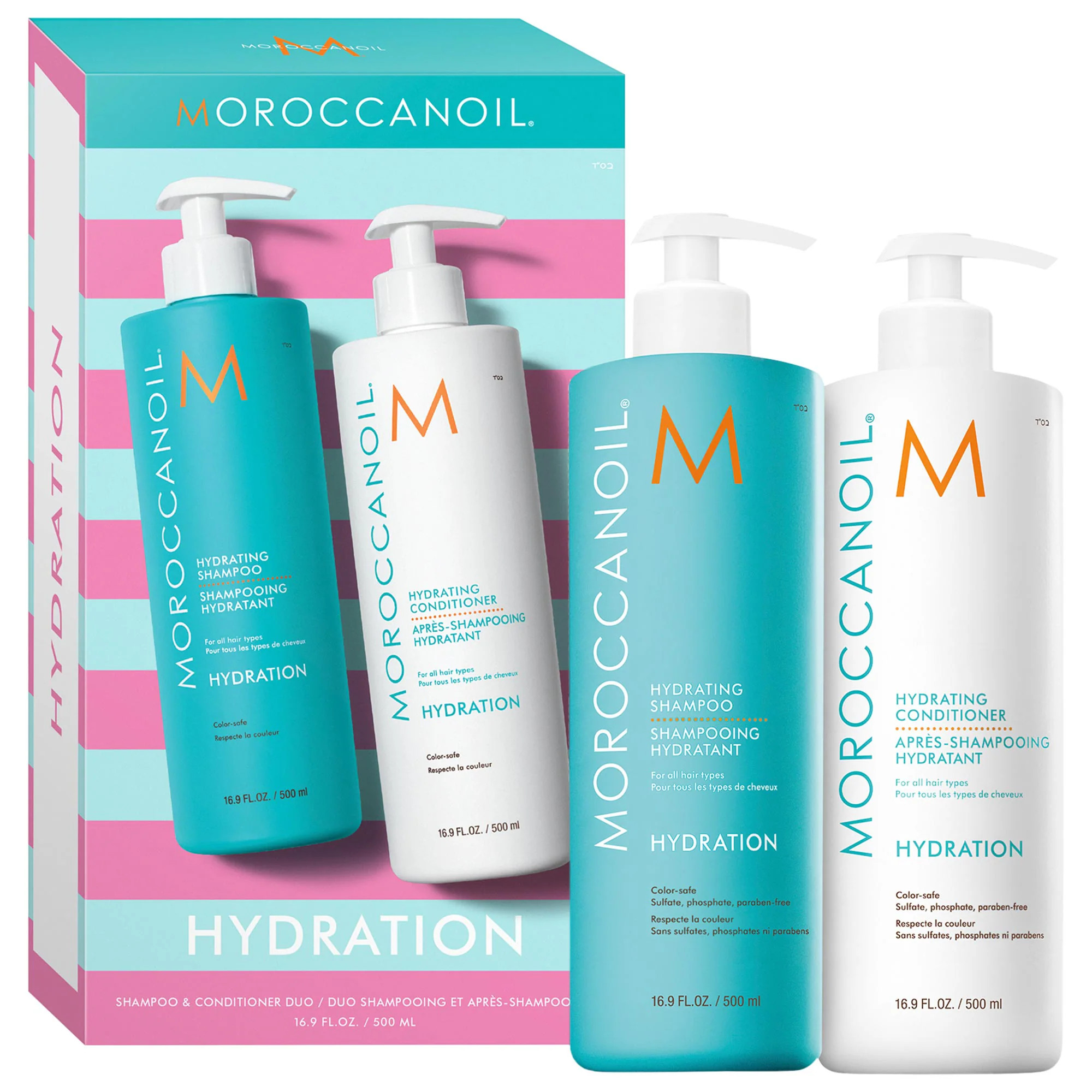 Moroccanoil Hydration Shampoo & Conditioner Half-Liter Set | Sephora (US)