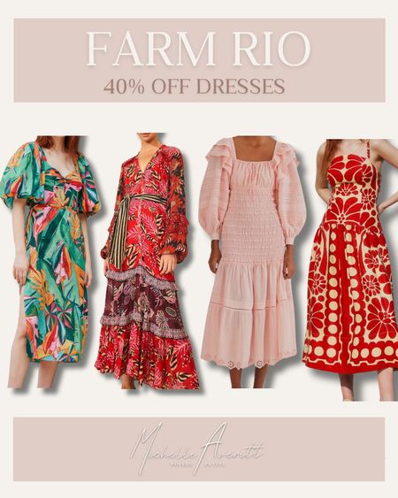 40% Off Farm Rio Dresses! Loving the modesty of these, makes them perfect for church, Sunday brunch, or a family celebration. Summer dress, maxi dress, printed dress


#LTKStyleTip #LTKSaleAlert