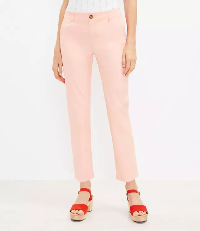 Petite Monroe Slim Chino Pants | LOFT