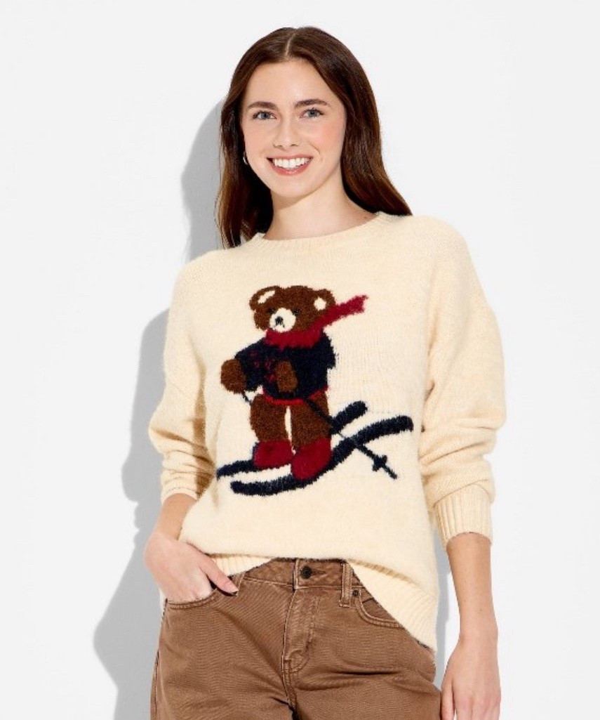 One of the cutest women’s sweaters I’ve ever seen! I love the ski bear 🥹

#LTKStyleTip #LTKSeasonal #LTKHoliday