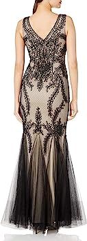 Cachet Women's Embroidered Tulle Gown | Amazon (US)