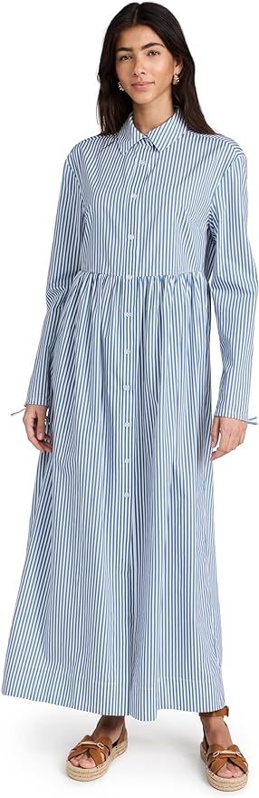 Onia Women's Poplin Maxi Shirtdress | Amazon (US)