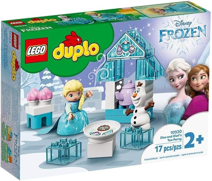 LEGO DUPLO Disney Frozen Toy Featuring Elsa and Olaf's Tea Party 10920 Disney Frozen Gift for Kid... | Amazon (US)