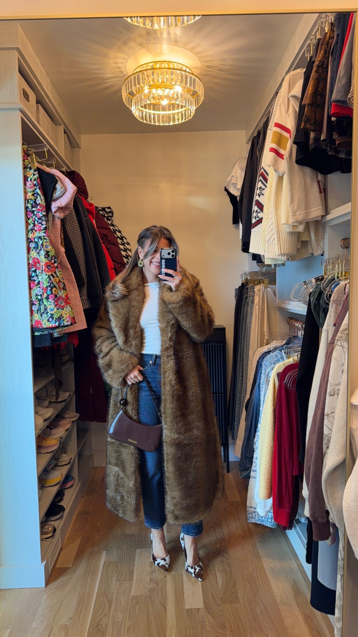 Levi's denim paired with long sleeve top and long faux fur coat. 

Vici code: emerson30

Wearing 24 in jeans small top

Causal everyday
Denim jeans
Winter look
Shopping
Lunch date
Workwear
Faux fur coat


#LTKU #LTKootd #LTKSeasonal
