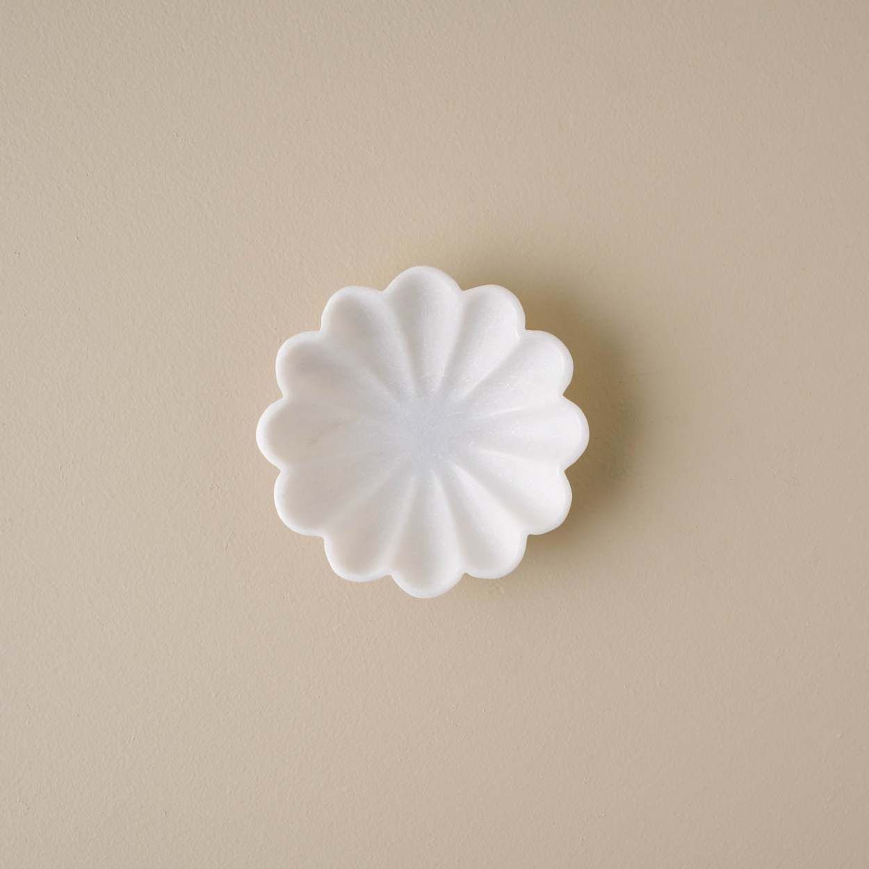 Scalloped Marble Accent Bowl | Magnolia