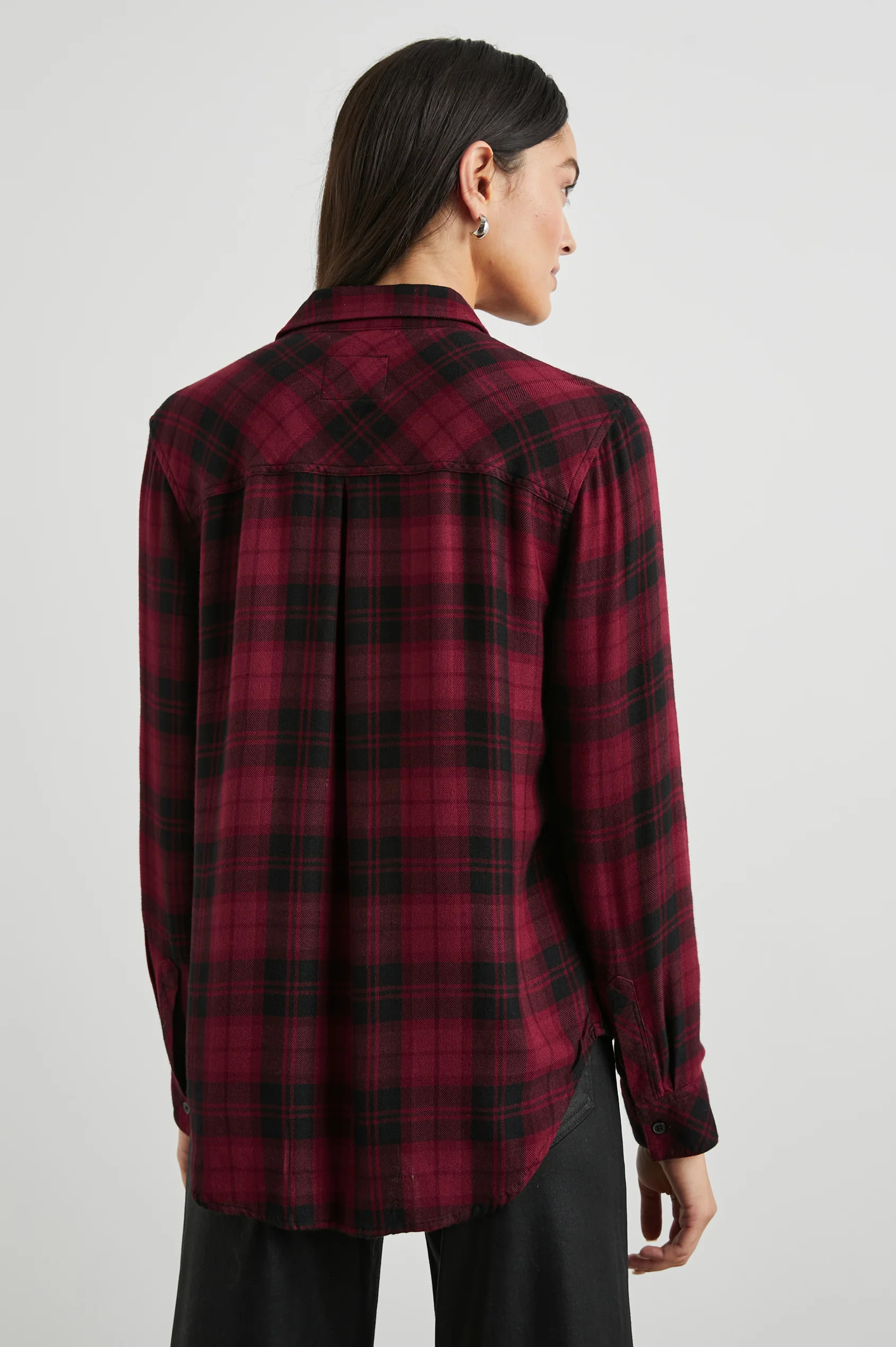 HUNTER SHIRT - FOREST SLATE TINSEL | Rails