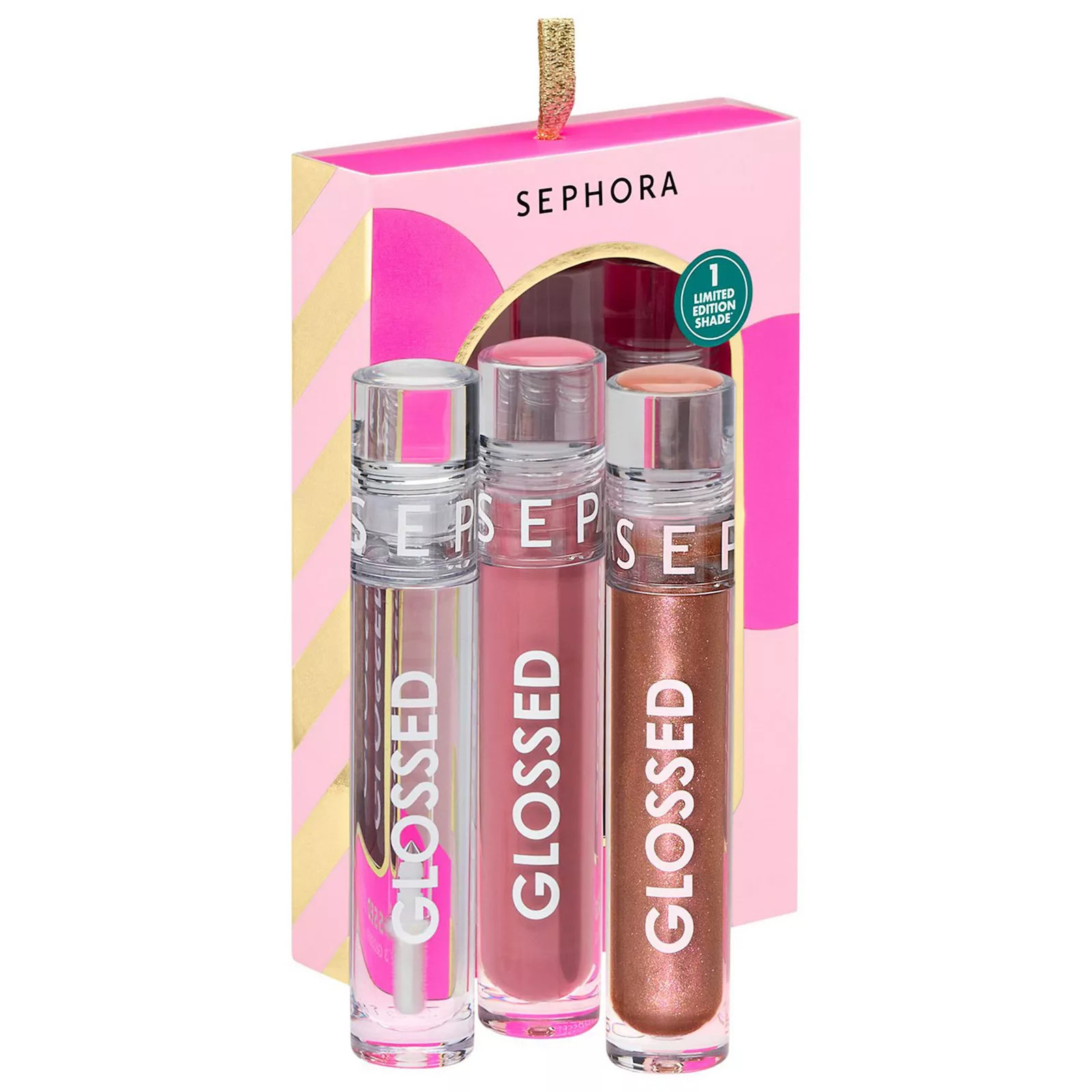 SEPHORA COLLECTION Glossed Lip Gloss Trio Gift Set, None | Kohl's
