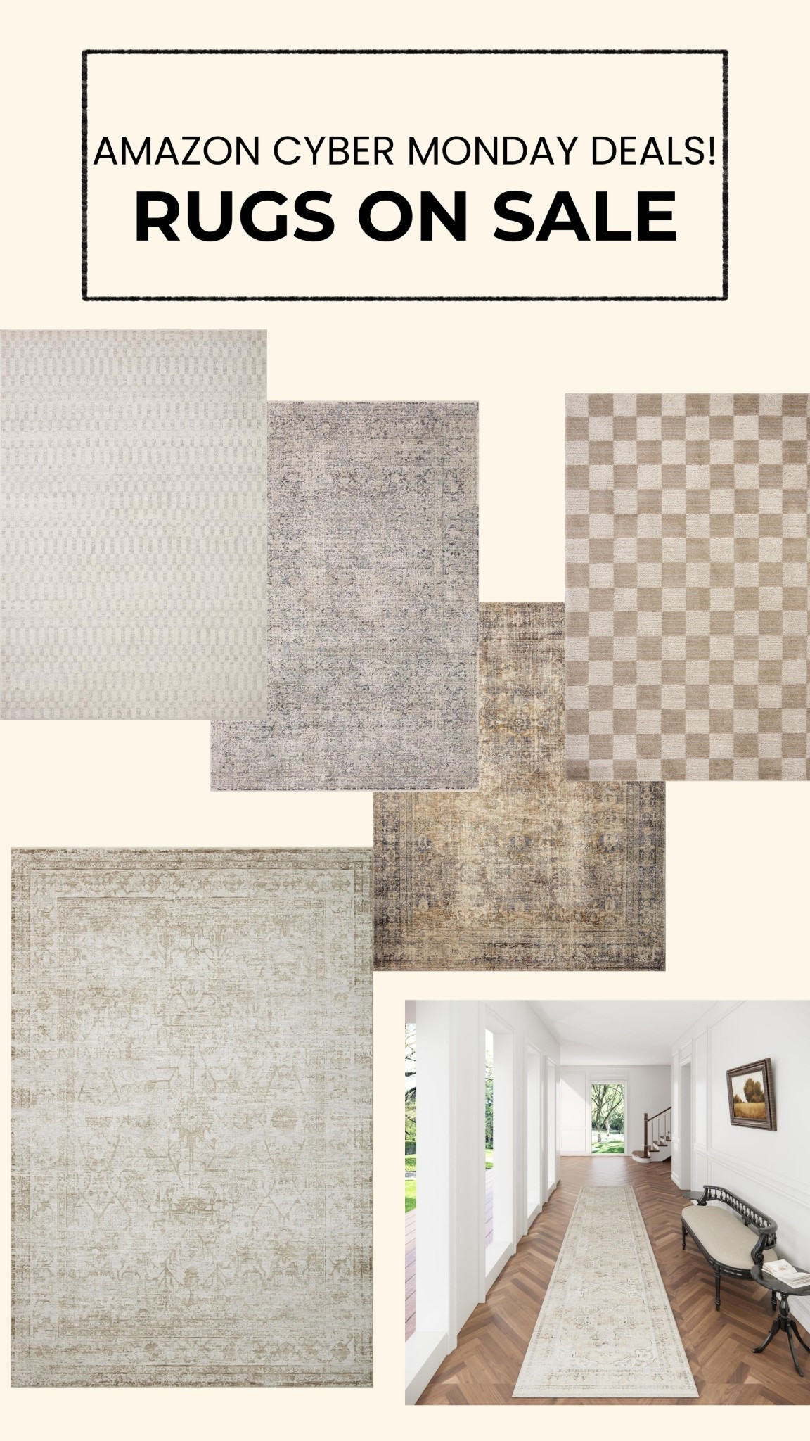 Fav rugs on Amazon Cyber Monday sale! 🏡

#LTKHome #LTKCyberWeek #LTKSaleAlert