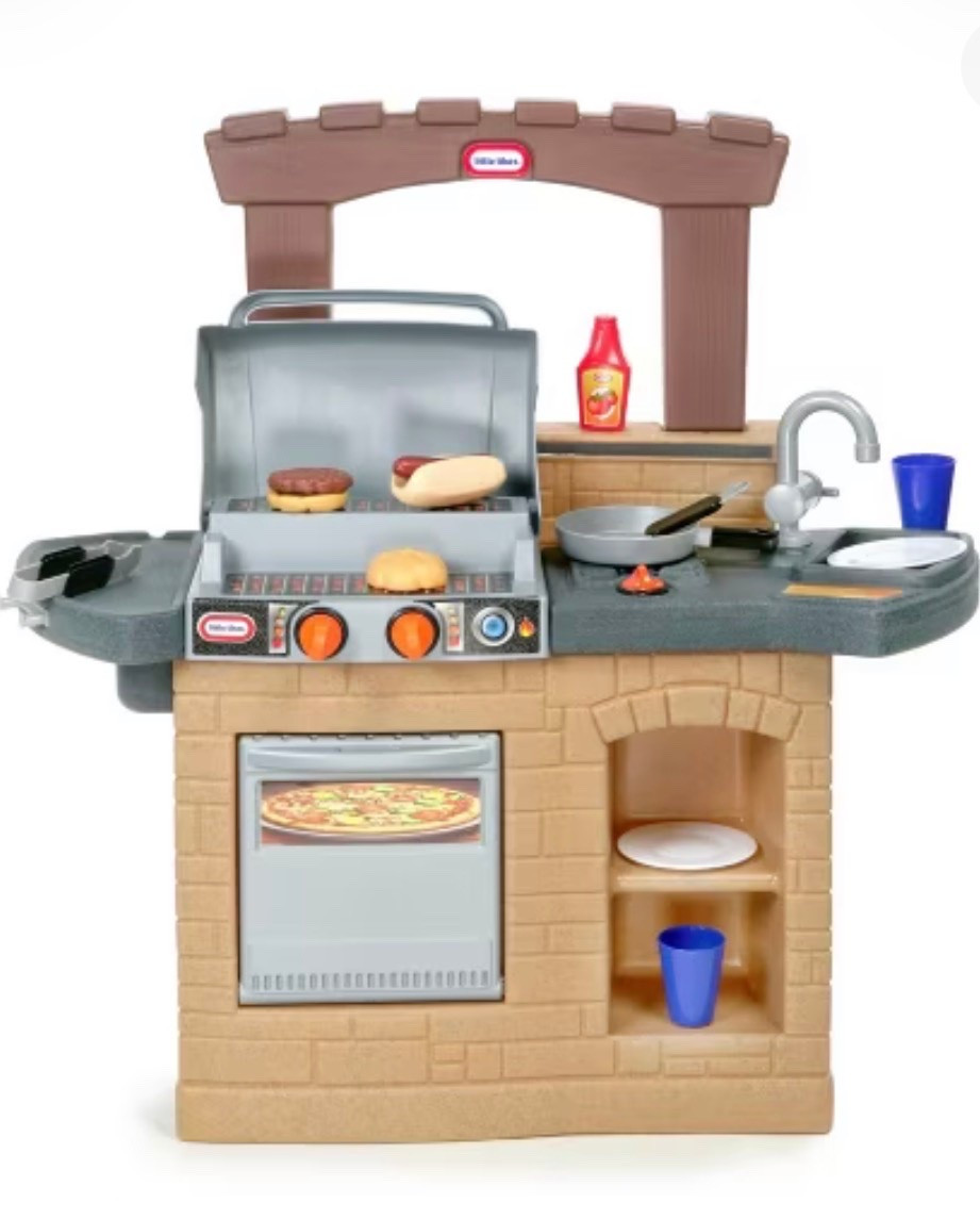 Great deal for kiddos! Target has the hard to find Little Tikes Cook n Play Outdoor BBQ Play Food and Toy Kitchen on major sale today! My kids had this set and absolutely loved it when they were little. Provides hours of imaginary play for kids - excellent deal for what you get, as this set is usually double the price when you can find it 🙌🏻

#LTKSaleAlert #LTKKids #LTKHome