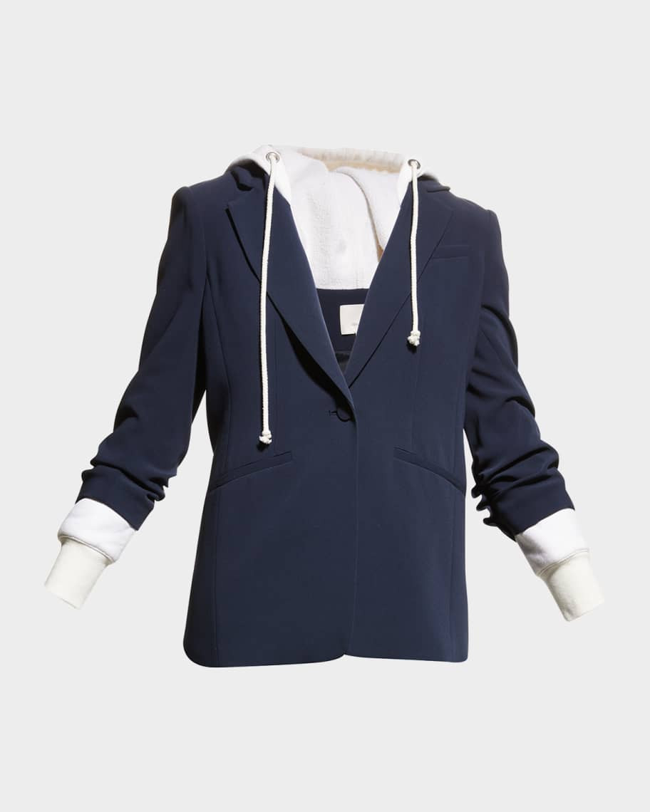Cinq a Sept Hooded Khloe Jacket | Neiman Marcus