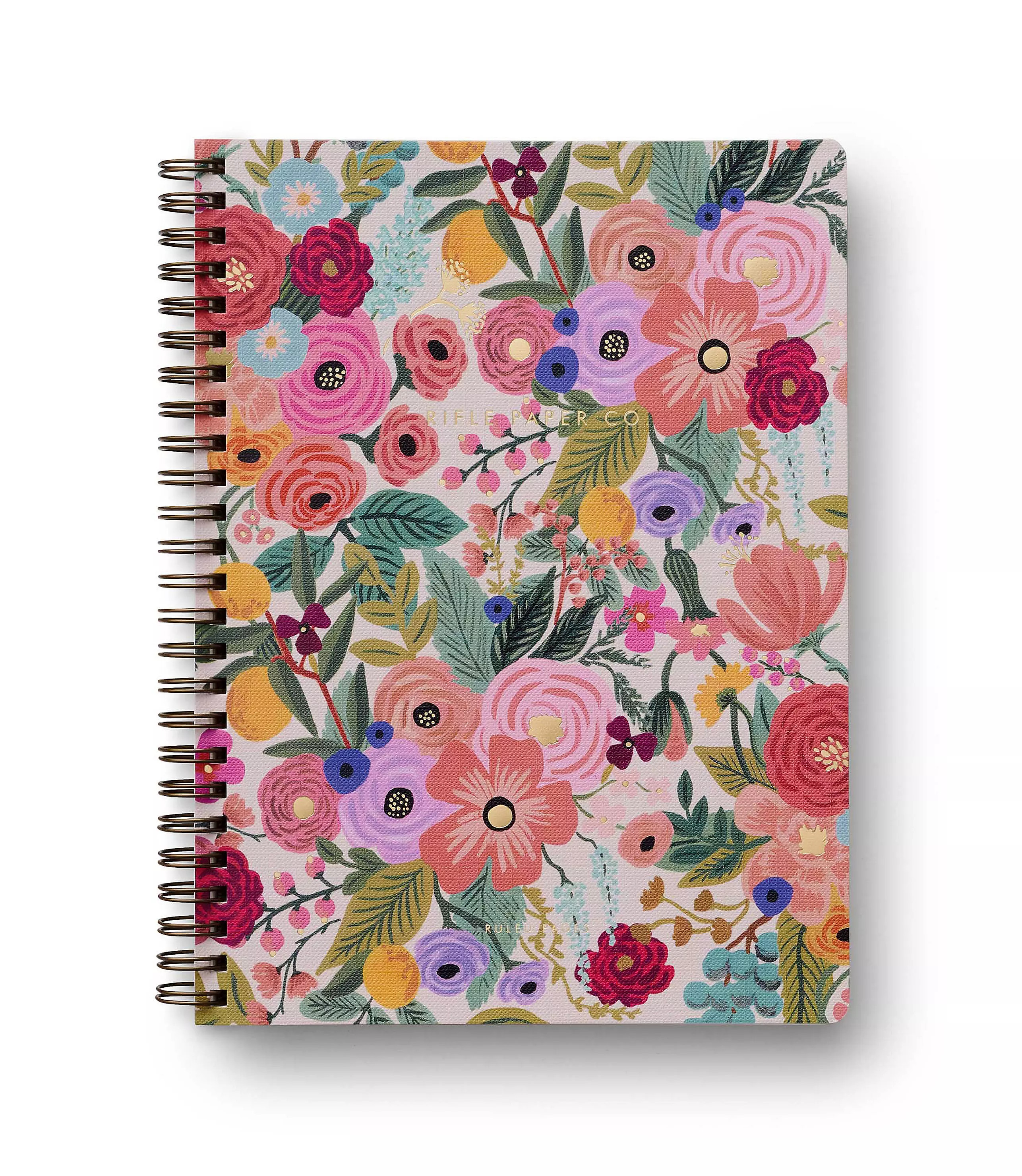 Rifle Paper Co. Garden Party Spiral Notebook | LOFT