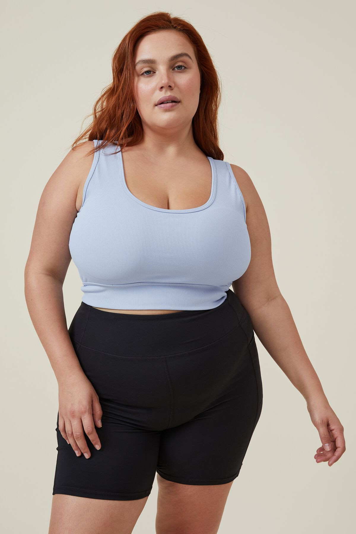 Curve Active Rib Crop Tank | Cotton On (US)