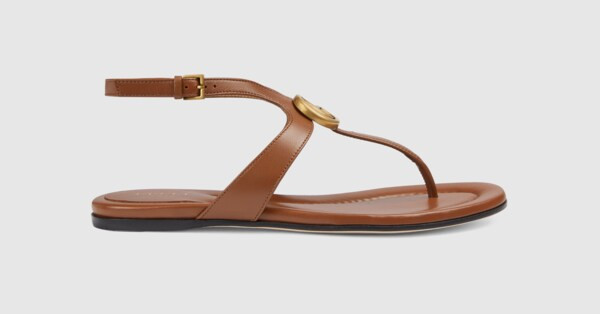 Women's Double G thong sandal | Gucci (UK)