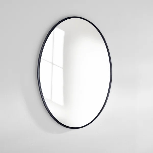 Sabine Metal Oval Wall Mirror | Wayfair North America