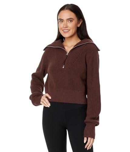 Varley Mentone Top Deep Mahogany XL | Amazon (US)