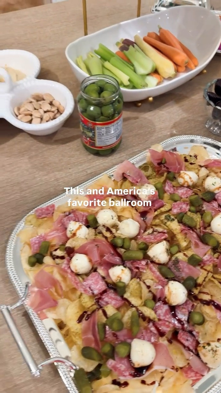 The perfect charcuterie chips! Great for hosting or Tuesdaynights on the couch 🪩

Kettle chips, prosciutto, salami, cornichons, mozzarella balls and balsamic glaze! YOU HAVE TO TRY

#LTKfoodie #LTKvlog #LTKdayinmylife