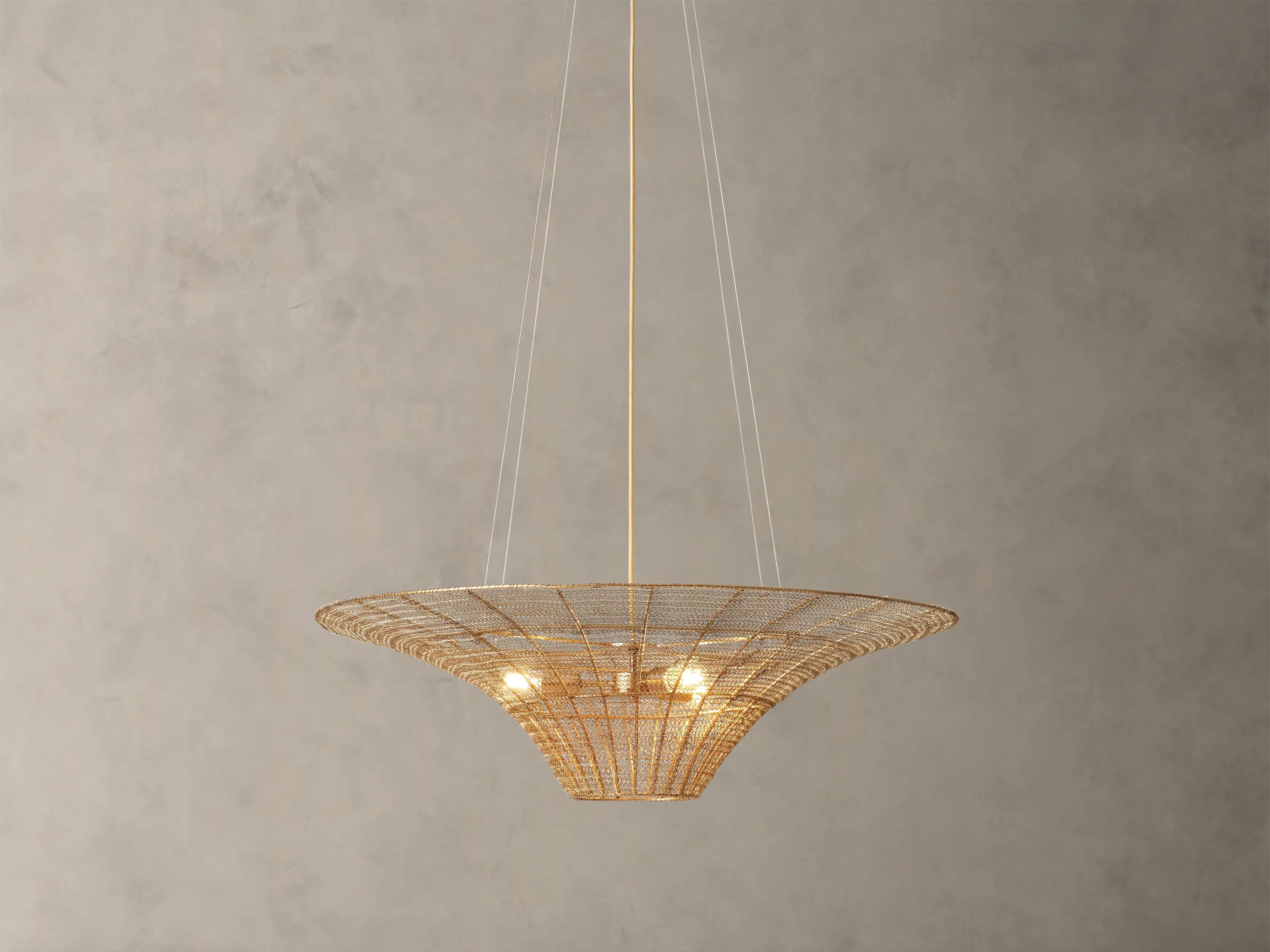 Mirza Caping Chandelier | Arhaus