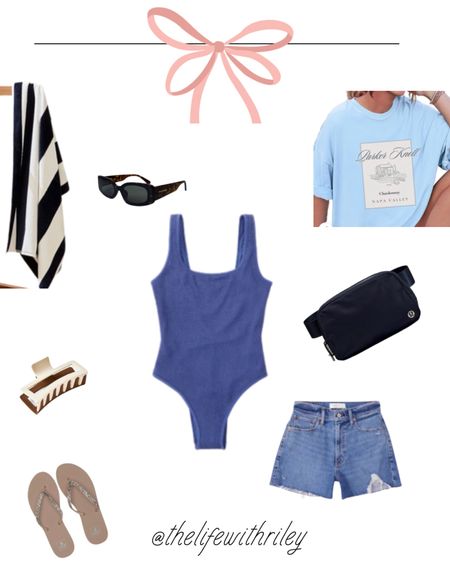 Hallie Parker Beach Aesthetic 

The parent trap, the parent trap outfit, beach outfit, vacation outfit, Hallie Parker outfit, Parker knoll winery, classic outfit, swimsuit, denim shirts, jean shorts, classic style, summer outfit 

#LTKSeasonal #LTKFind #LTKstyletip