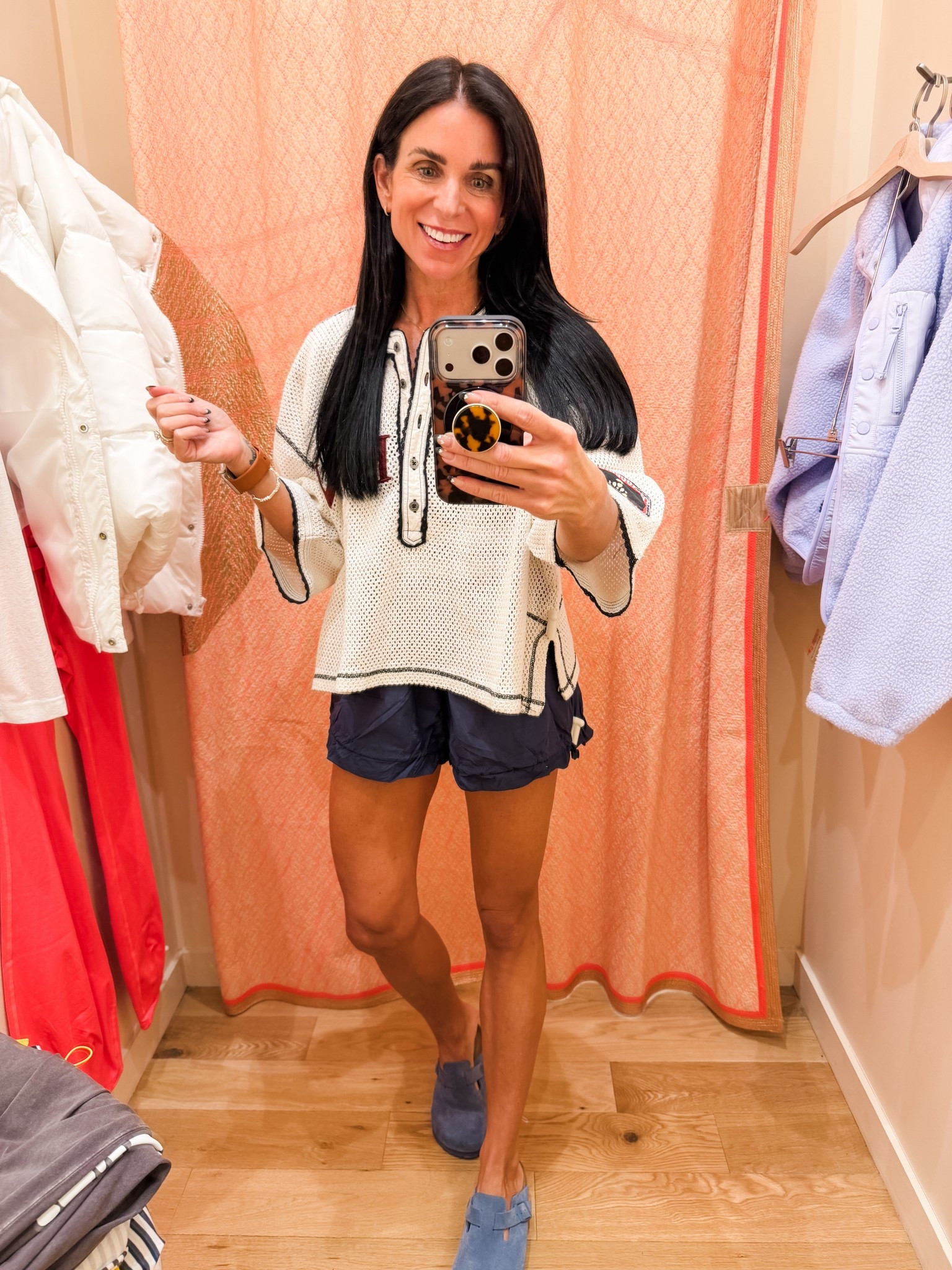 Absolutely love this top and shorts
In smalls 

#LTKActive #LTKootd #LTKfitnessgoals