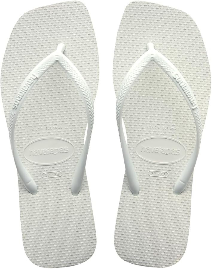 Havaianas Women Slim Square Sandal - Classic Square Toe Sandals | Amazon (US)