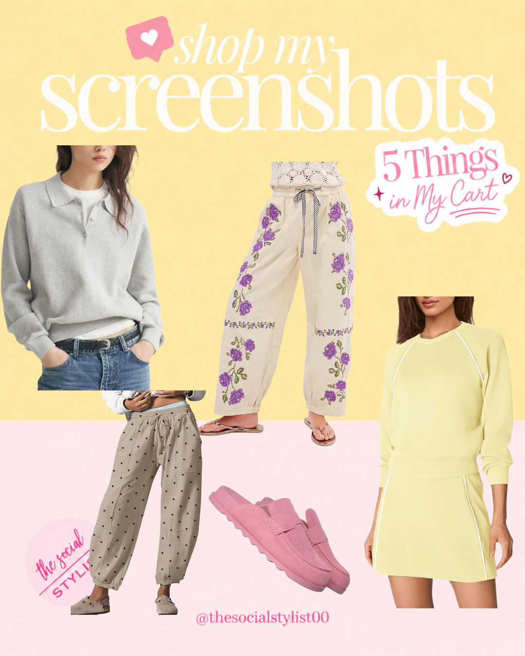 🛒 5 Things in My Cart Right Now

Because apparently “just browsing” isn’t a thing. 😅 These 5 finds made it straight to my cart — cute, elevated, and too good not to share.

Which one are you adding first? 👀🤎

Shop my screenshots for all the links ✨

#TheSocialStylist #ShopMy #InMyCart #CurrentlyCoveting #ThingsIWant #FashionFinds #HomeFinds #ShoppingFinds

#LTKmomlife #LTKOver40