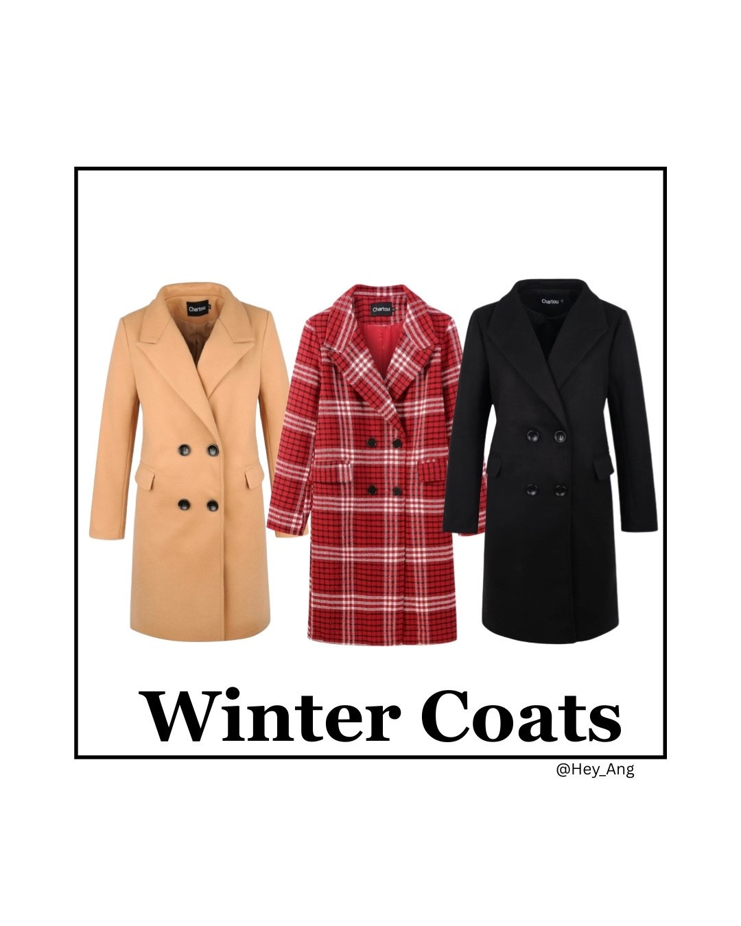 I love a warm wool coat for winter. You could style this with jeans and a sweater for a casual look, or wear over a dress for work. It comes in more colors and prints. 

#LTKStyleTip #LTKFindsUnder100