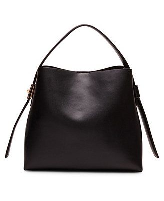 Anne Klein Small Bucket Hobo with Enamel Turn Lock - Macy's | Macy's