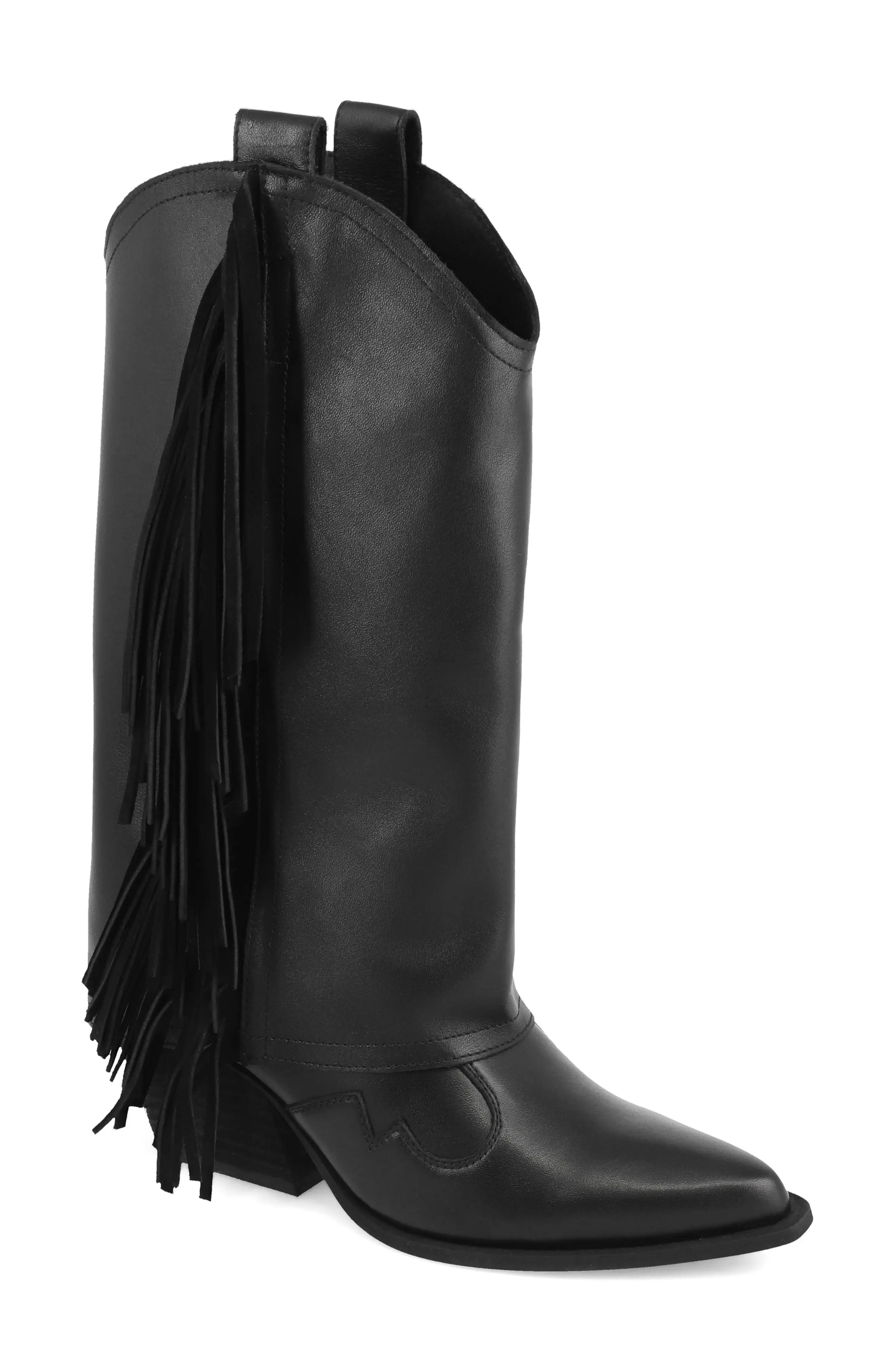 MIA Deston Pointed Toe Western Boot (Women) | Nordstrom | Nordstrom