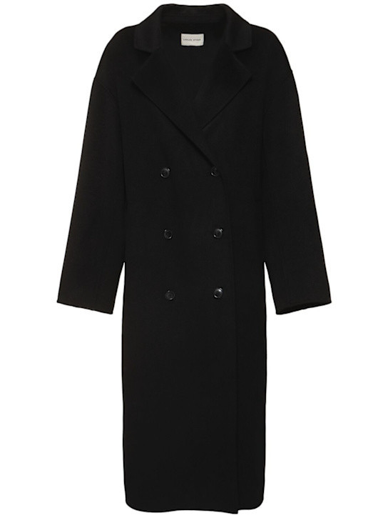 Borneo double breast wool blend coat | Luisaviaroma